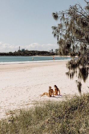Mooloolaba Beach only 200 metres away.