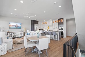 Contemporary Living Room By The Beach