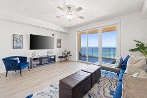 Living Area with Balcony