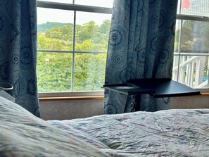 Brand new Full Size bed & the view you wake up to. Sun rises over the mountains