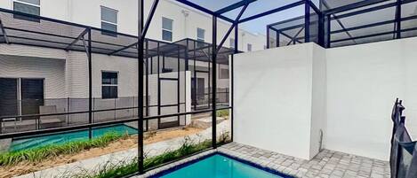 Pool area