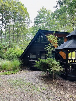 Cabin back exterior