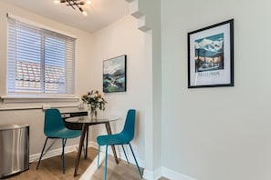 Modern finishes with the original architecture