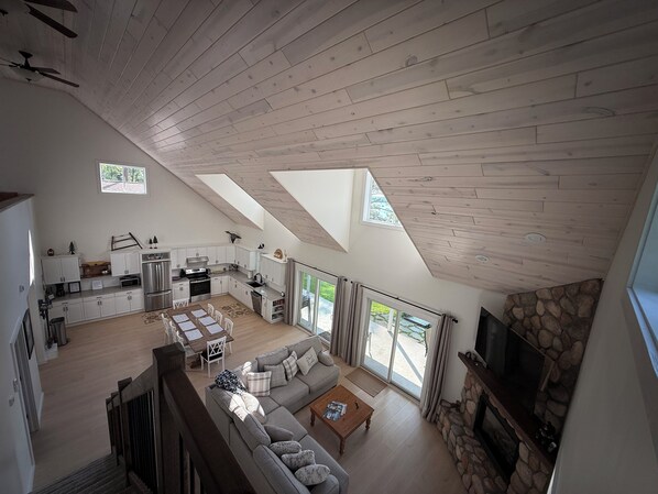 Overlook of main room