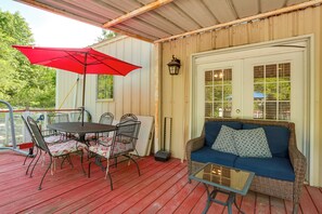 Private Deck | Outdoor Dining Area