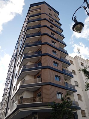 Exterior view of the building