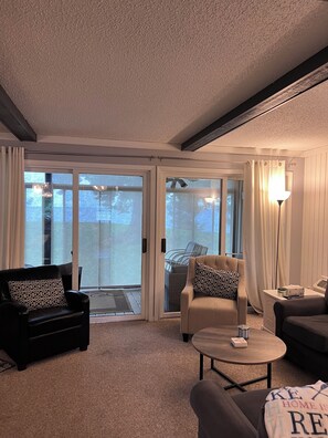 View into the family room