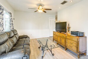 Living Room | Single-Story Home | Keyless Entry