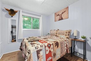 Room 3.  Double bed. 