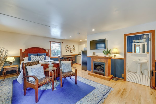 Boise Vacation Rental | Studio | 1BA | Stairs Required | 650 Sq Ft