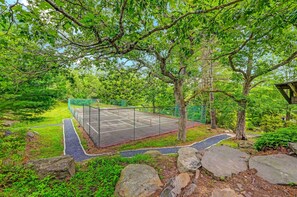 2 Pickleball Courts, and a Basketball Court