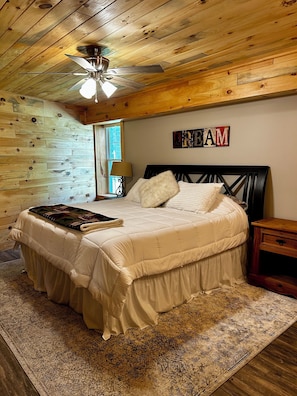 Second king suite (downstairs in newly finished lower level.)
