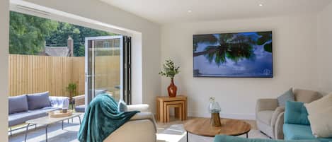 Open plan living area