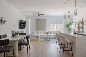 This BRAND NEW modern and spacious townhome Is perfectly designed for families and groups.