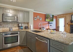 This is the beautiful kitchen.