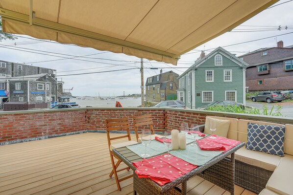 Marblehead Vacation Rental | 3BR | 2.5BA | 2,000 Sq Ft | Stairs Required