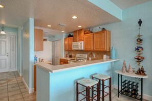 Kitchen with Bar Stools