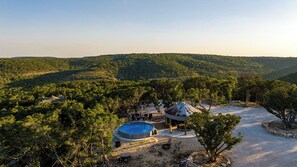 Picturesque views from the property