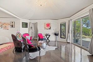 Spacious open concept living room