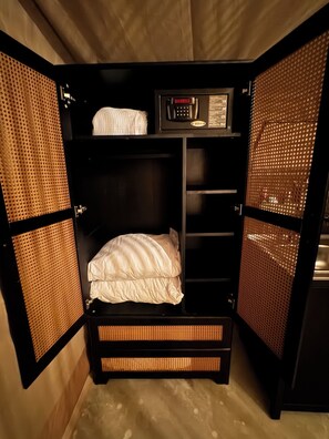 armoire and safe