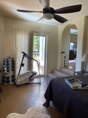 Ceiling Fan, Indoors, Floor, Architecture, Building