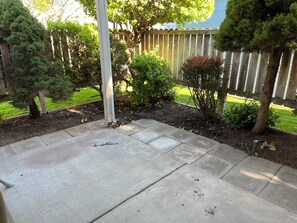 Back patio