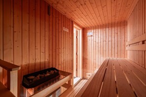 In-suite sauna/ steam room