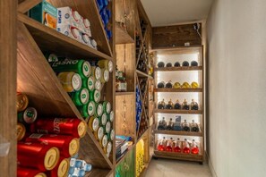 Wine and food cellar