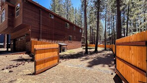 25ft Boat/RV parking fenced in alongside the house