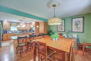 Kitchen | Dining Area | Wine Refrigerator | Dishwasher | 1st Floor