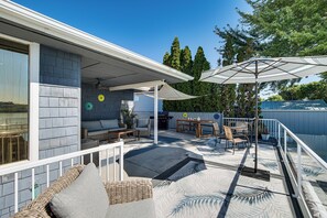 Deck | 2-Story Home | Gas Grill | Dining Areas | Seating