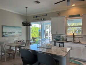 Kitchen and dining Area