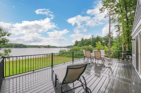 Deck looking NE