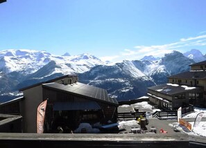 Blick von der Unterkunft