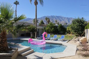 Pool and lounge chairs
