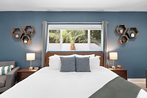 Bedroom 2 with king bed, Smart TV, and ensuite