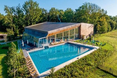 Schwimmbad des Ferienhauses