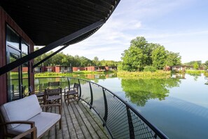 Aussicht vom Ferienhaus [Sommer]