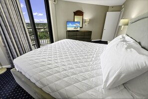 King in Bedroom, Beautifully Decorated