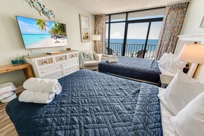 Large Living Area with Views of the Ocean, Beautifully Decorated