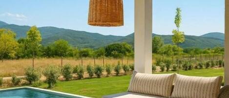 Cozy seating area