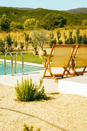Exterior private area by the pool