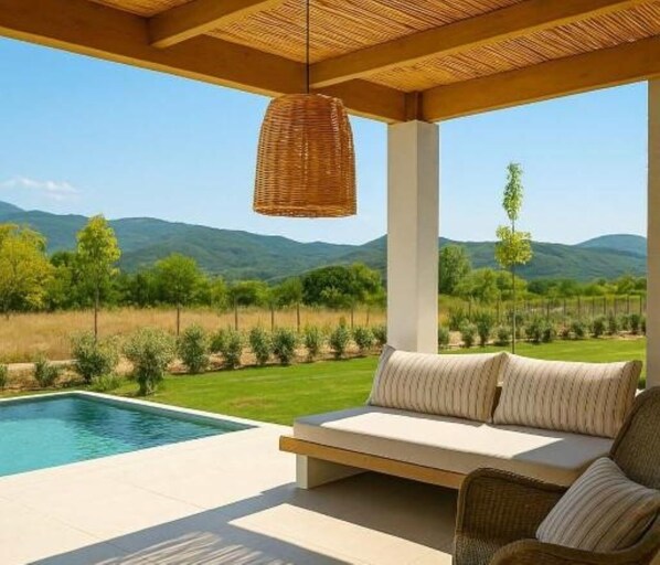 Cozy seating area
