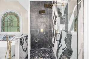 Master bedroom shower