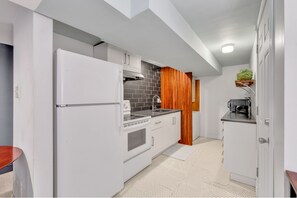 well-stocked kitchen