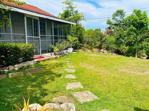 Front of cottage