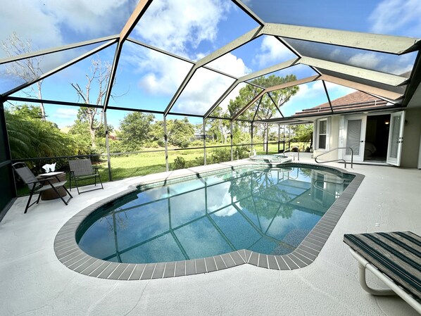 Pool & Spa View