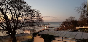 Blick von der Unterkunft
