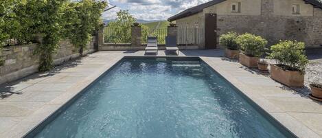 Autumn, Pool, Spring, Summer