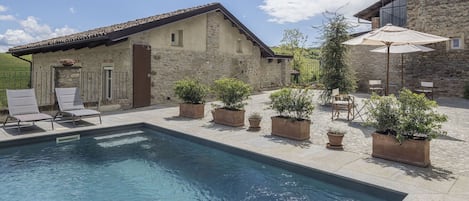 Autumn, Pool, Spring, Summer